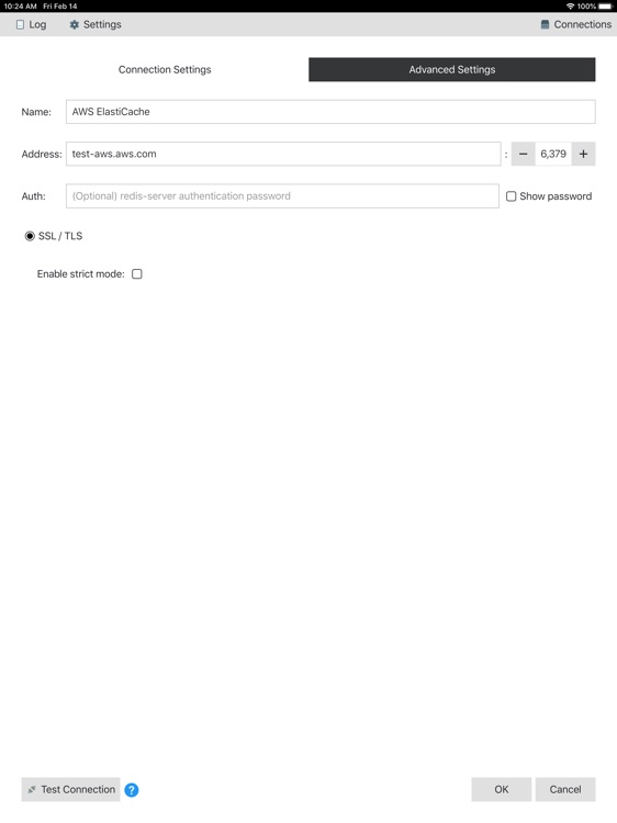 Redis Desktop Manager for IPad