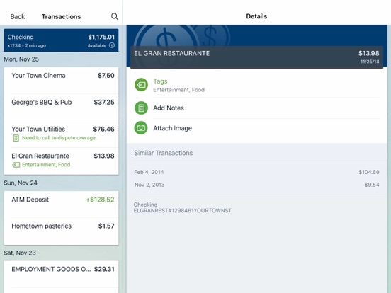 Farmers Bank Spencer, IA iPad screenshot 1 - Finance app