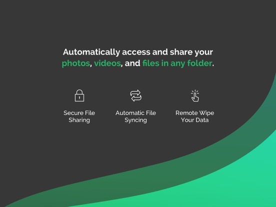 SugarSync iPad app afbeelding 5