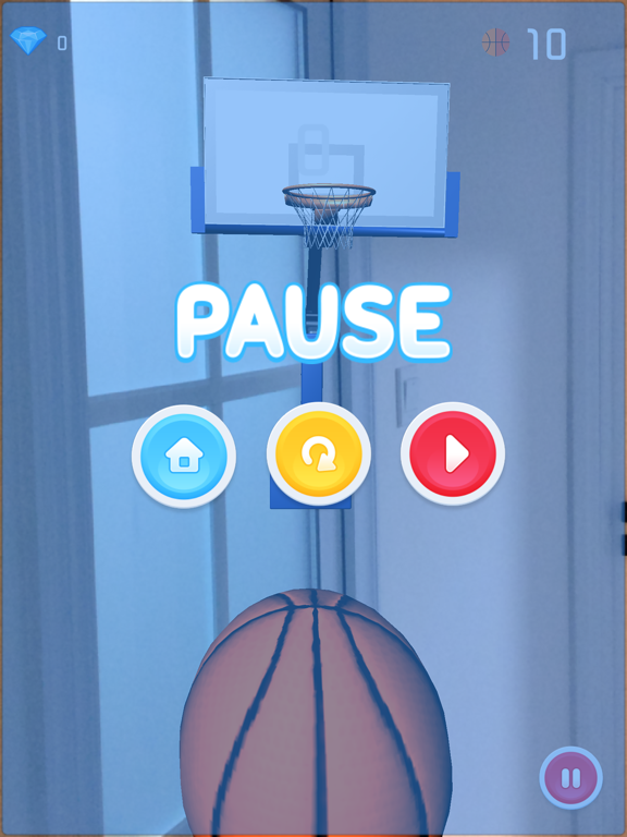 Screenshot #6 pour AR Basketball-Play anywhere