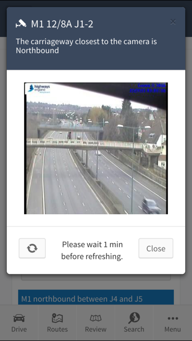 Live Traffic Info Screenshot