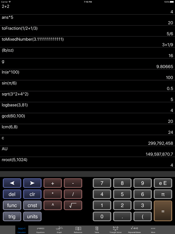 Screenshot #4 pour EduCalc Classic