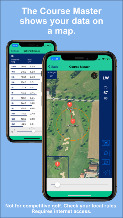 Golfer's Distance Screenshot