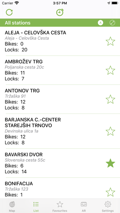 Bicikelj Ljubljana Screenshot