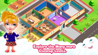 School Clean - Cleaning Games Screenshot