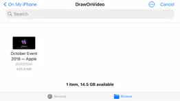 drawonvideo - markup on video iphone screenshot 2