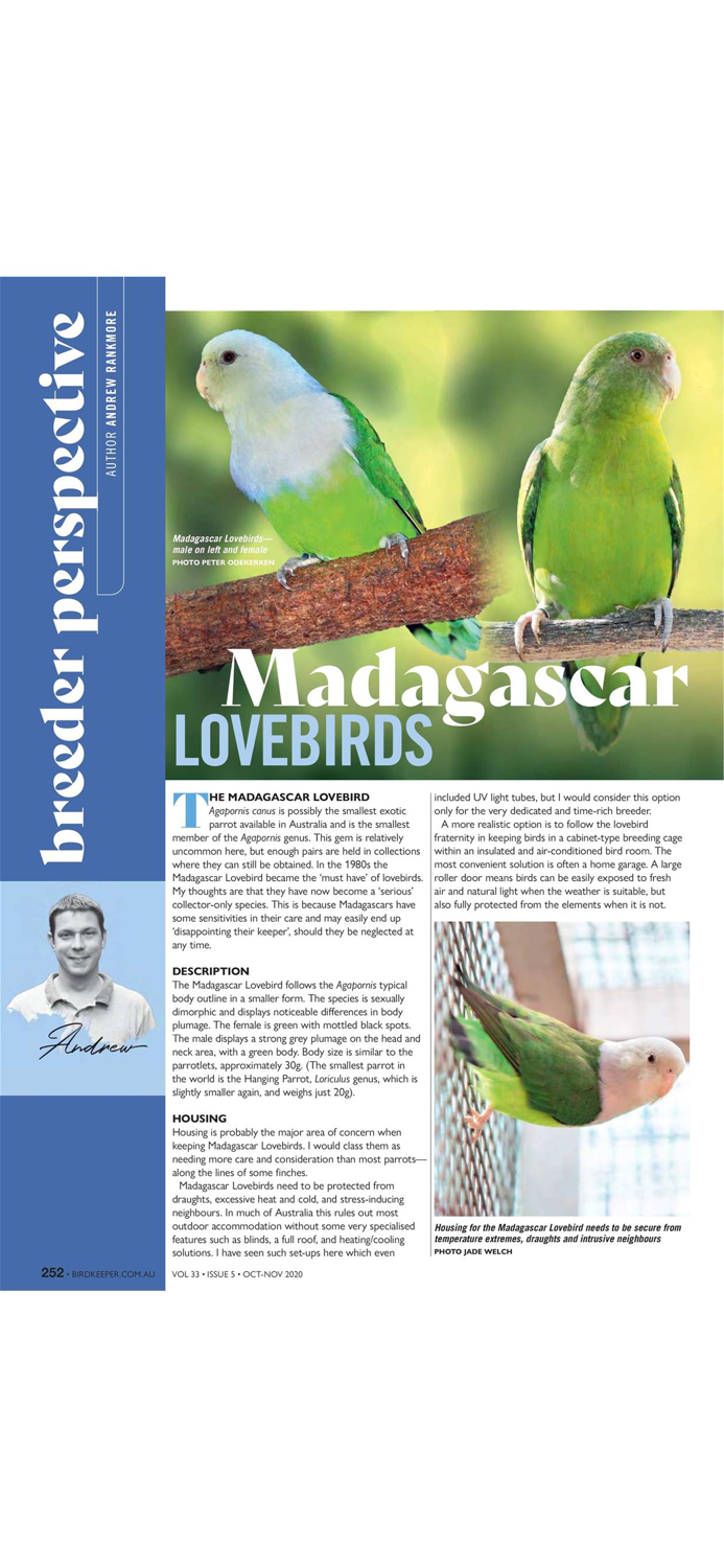 Australian BirdKeeper Magazine