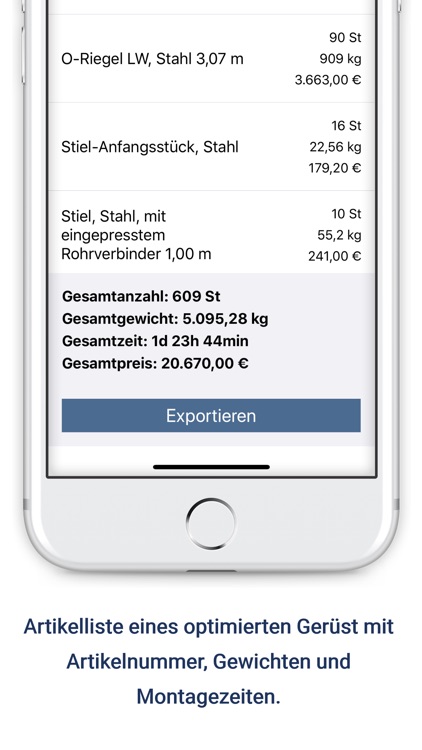 scaffcalc Gerüstrechner screenshot-4