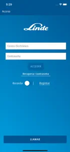 Recarga Linde screenshot #1 for iPhone