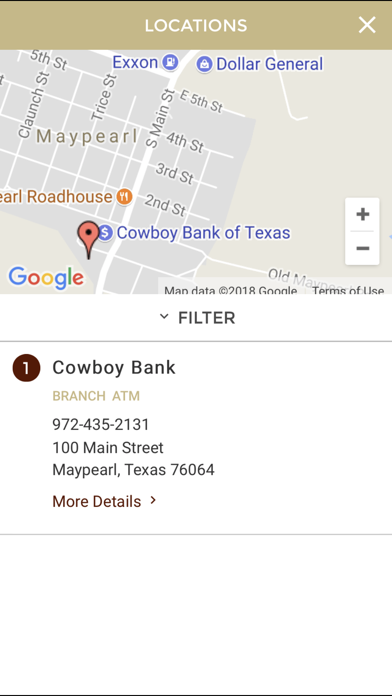 The Cowboy Bank of Texas Screenshot