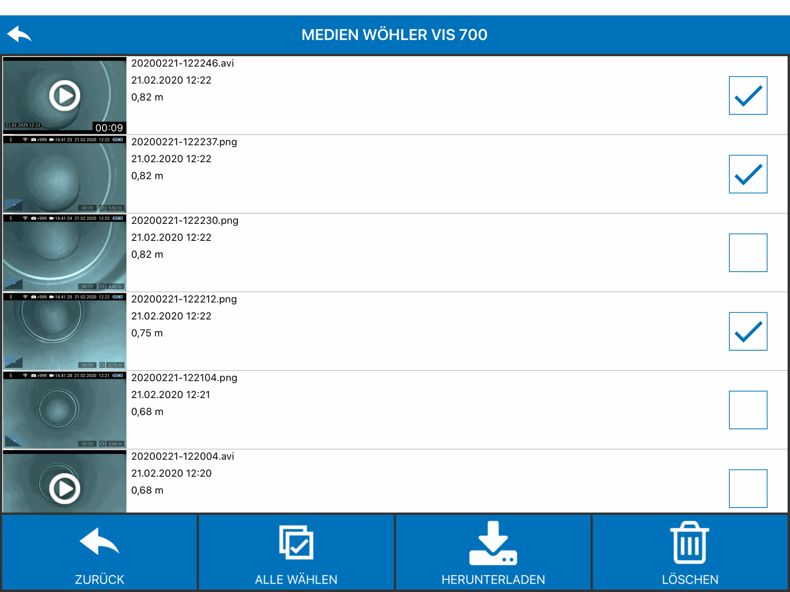 Video Inspektion App screenshot 15