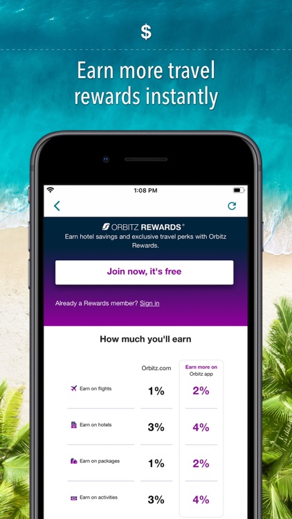 Orbitz Hotels & Flights screenshot-5