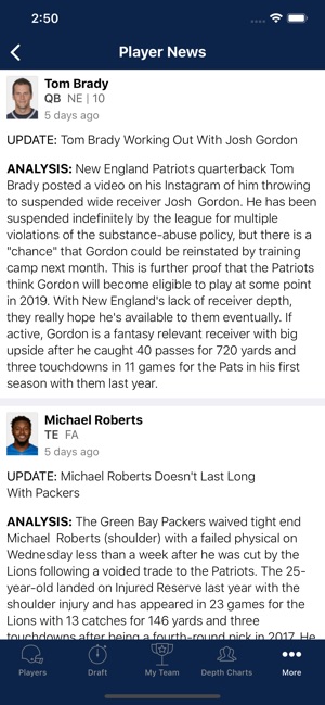 Fantasy Football Cheatsheet On The App Store