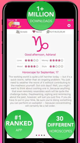Star Astrology · Horoscope iPhone Ekran Görüntüsü 1