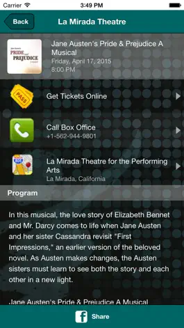 Game screenshot La Mirada Theatre hack