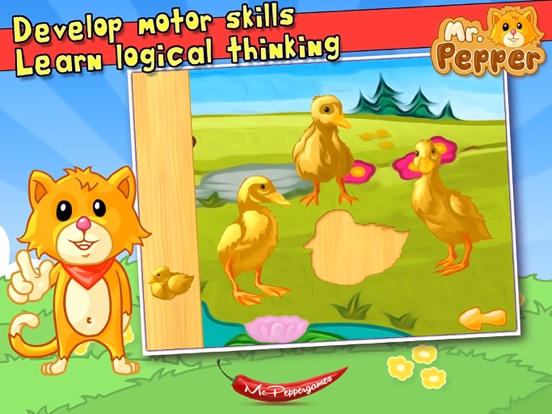 Baby Animals Puzzle - For Kids iPad app afbeelding 4