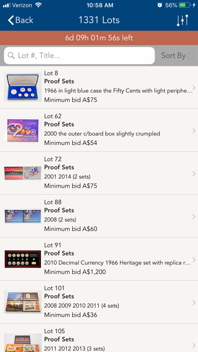 Downies Auctions screenshot 2