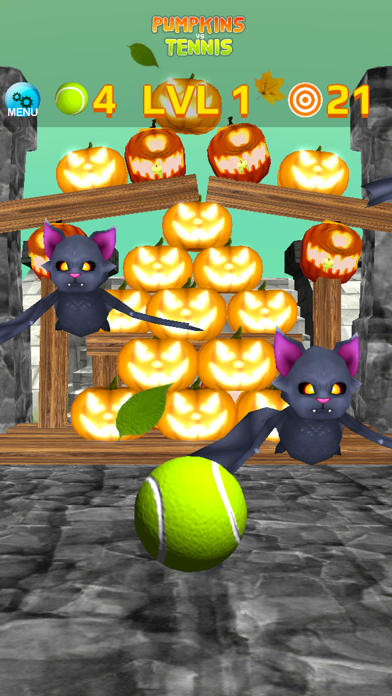 Screenshot #3 pour Ball Tossing Pumpkin vs Tennis