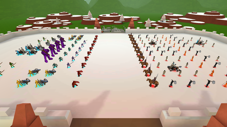 #2. Epic Battle Simulator (iOS) Podle: Rappid Studios PC