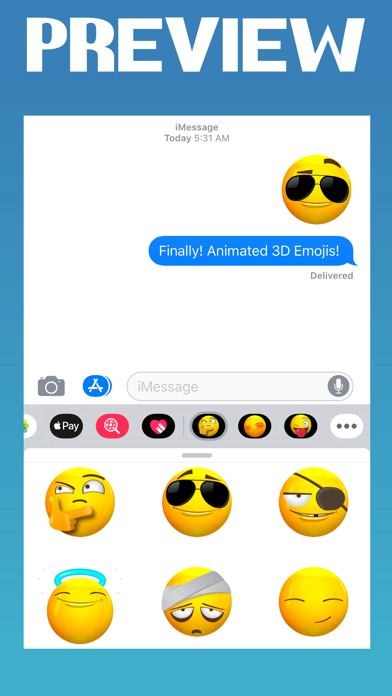 Animated 3d Emojis 2 screenshot 2