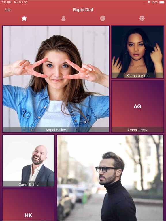 Screenshot #4 pour Speed Dial with Contact Widget