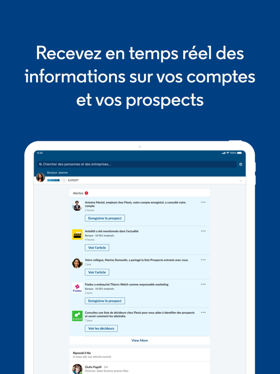 Screenshot #4 pour LinkedIn Sales Navigator