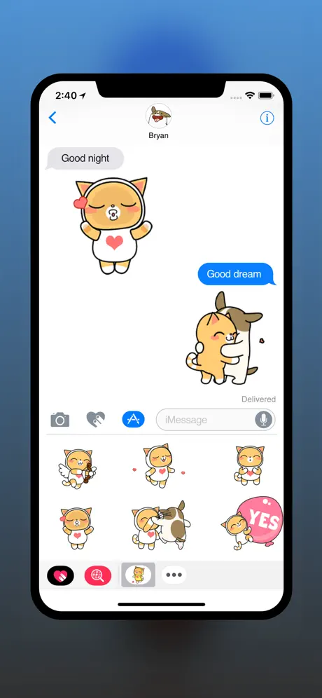 Bella and Bryan Stickers