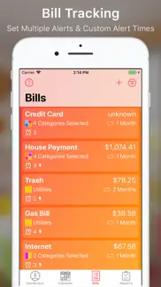 my bills++ iphone screenshot 3