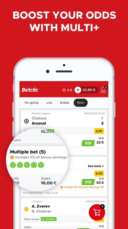 Betclic Live Sport Betting