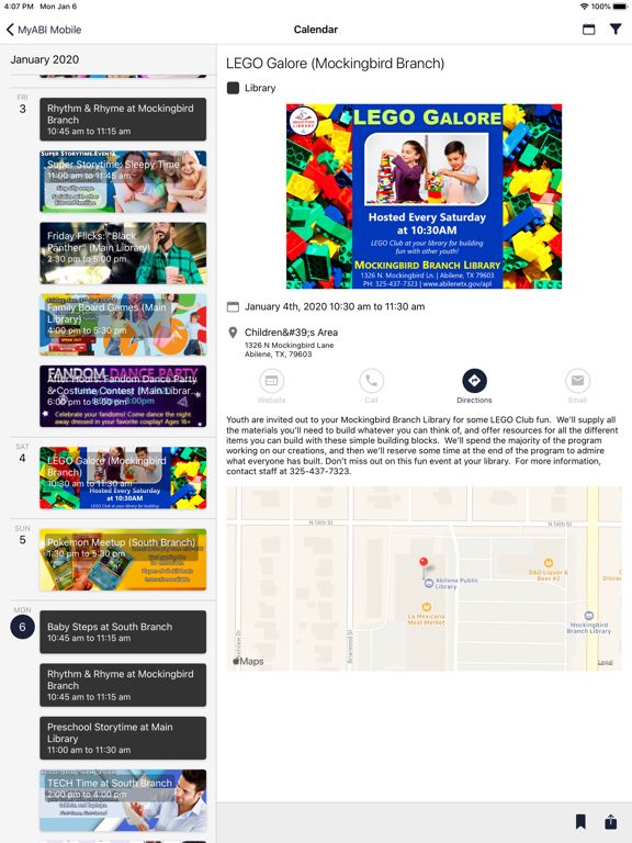 MyABI Mobile iPad screenshot 3 - Lifestyle app