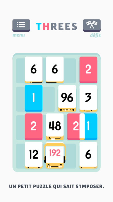 Screenshot #1 pour Threes!