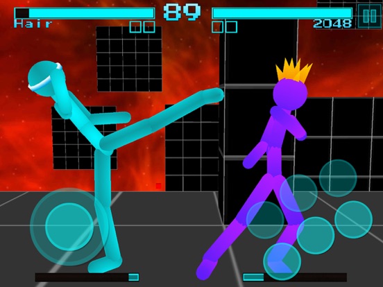 Screenshot #6 pour Stickman Fight: Neon Warriors