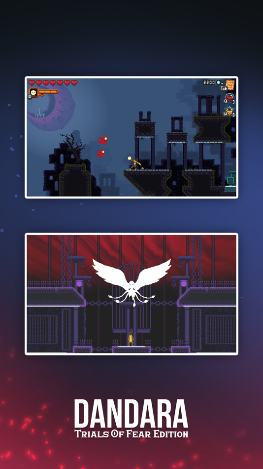 #6. Dandara Trials of Fear Edition (iOS) Által: Raw Fury