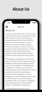 DOI Ethics screenshot #2 for iPhone