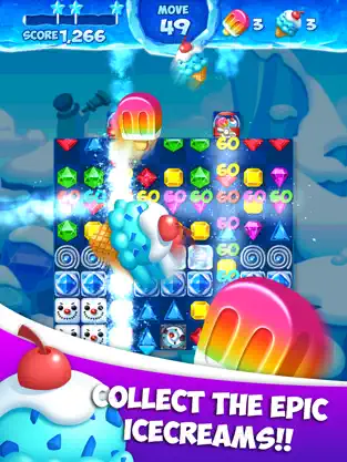 Screenshot 5 Jewel Ice Mania: Match3Puzzle! iphone