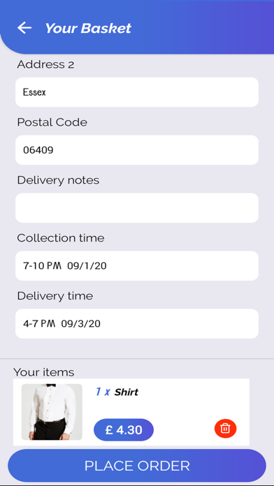 EssexLaundry Screenshot