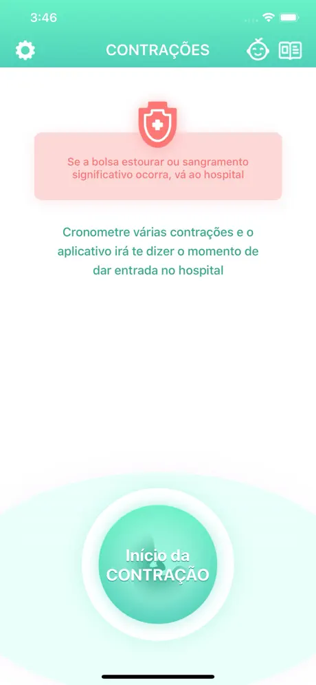 Contrações na Gravidez 9m