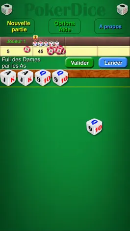 Game screenshot Jeu de dés : Poker Dice mod apk