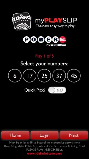 Idaho Lottery - myPlayslip screenshot 4