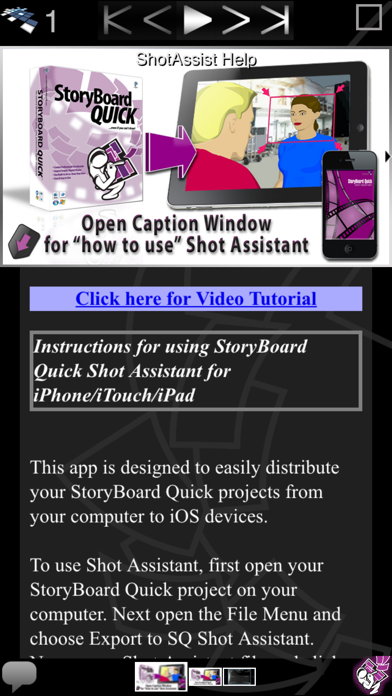 Screenshot #1 pour StoryBoard Quick Shot Assist