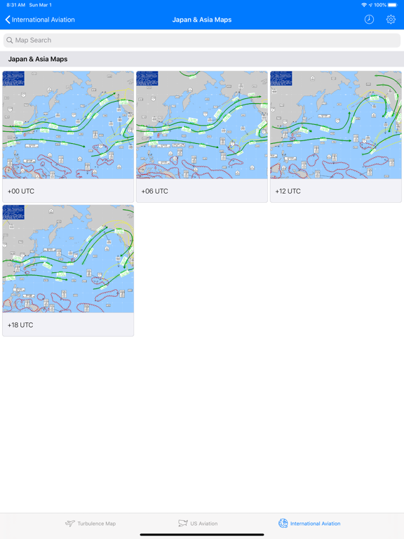 Fly Forecast iPad screenshot 9 - Travel app