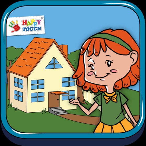 Anne zeigt ihr Zuhause - Erste Wörter Lern App für Kinder (von Happy-Touch Kinderspiele)