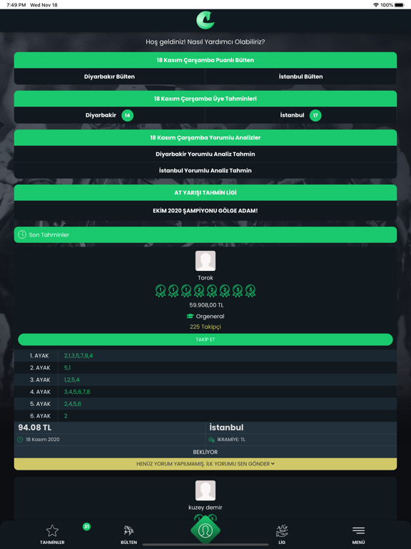 Screenshot #5 pour At Yarışı Tahminleri