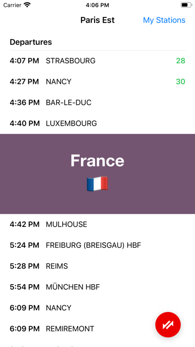 BH — Horaires des trains screenshot 4