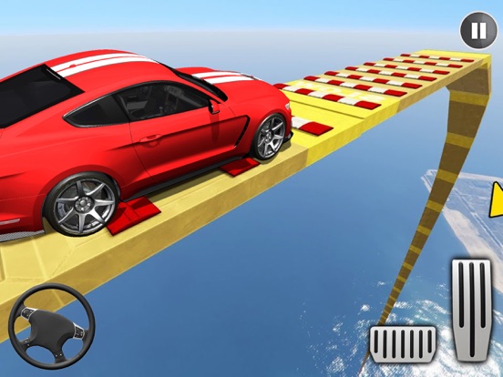 Auto spelletjes auto-stunts iPad app afbeelding 2