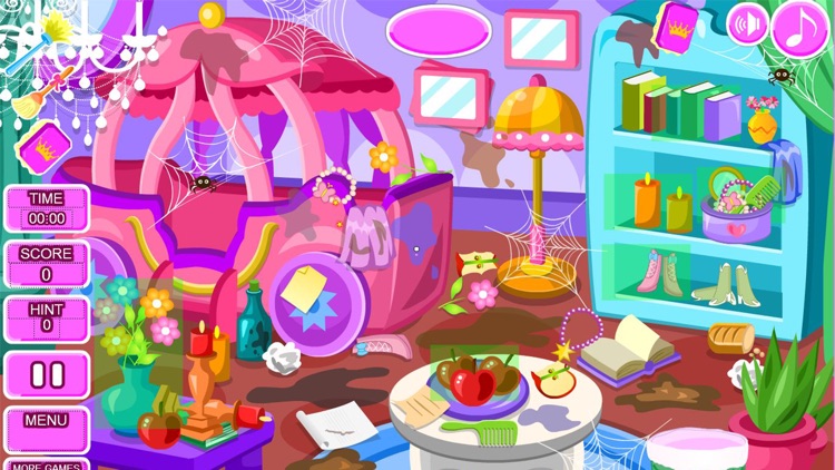 Princess room cleanup games screenshot-7