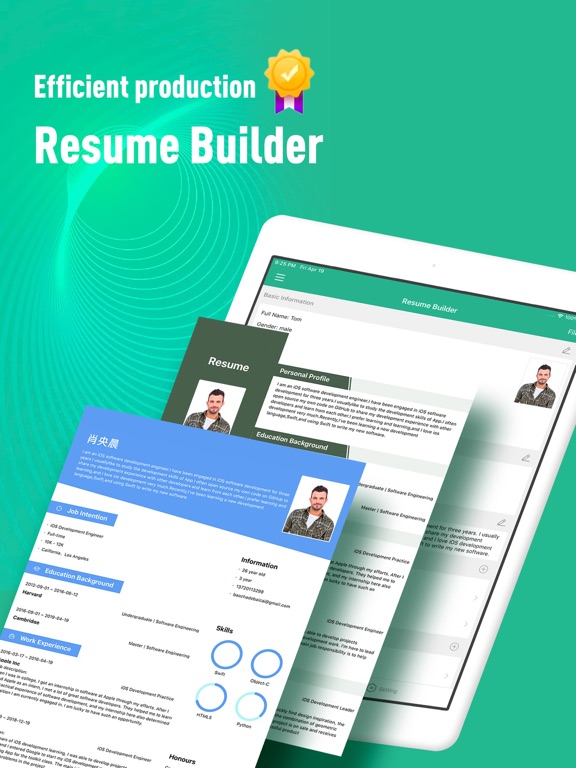 Screenshot #4 pour CV designer - trouver un job