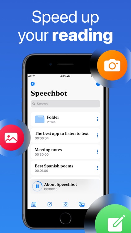 Speechbot - Text to speech screenshot-3