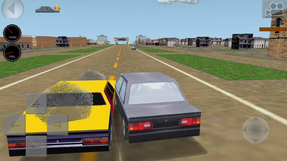 #5. Mad Road 3D Lite - Car game (iOS) 由: Luis Evaristo Rodriguez Campos