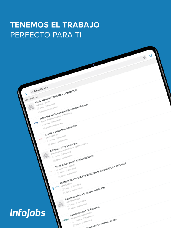 InfoJobs - Trabajo y Empleoのおすすめ画像1